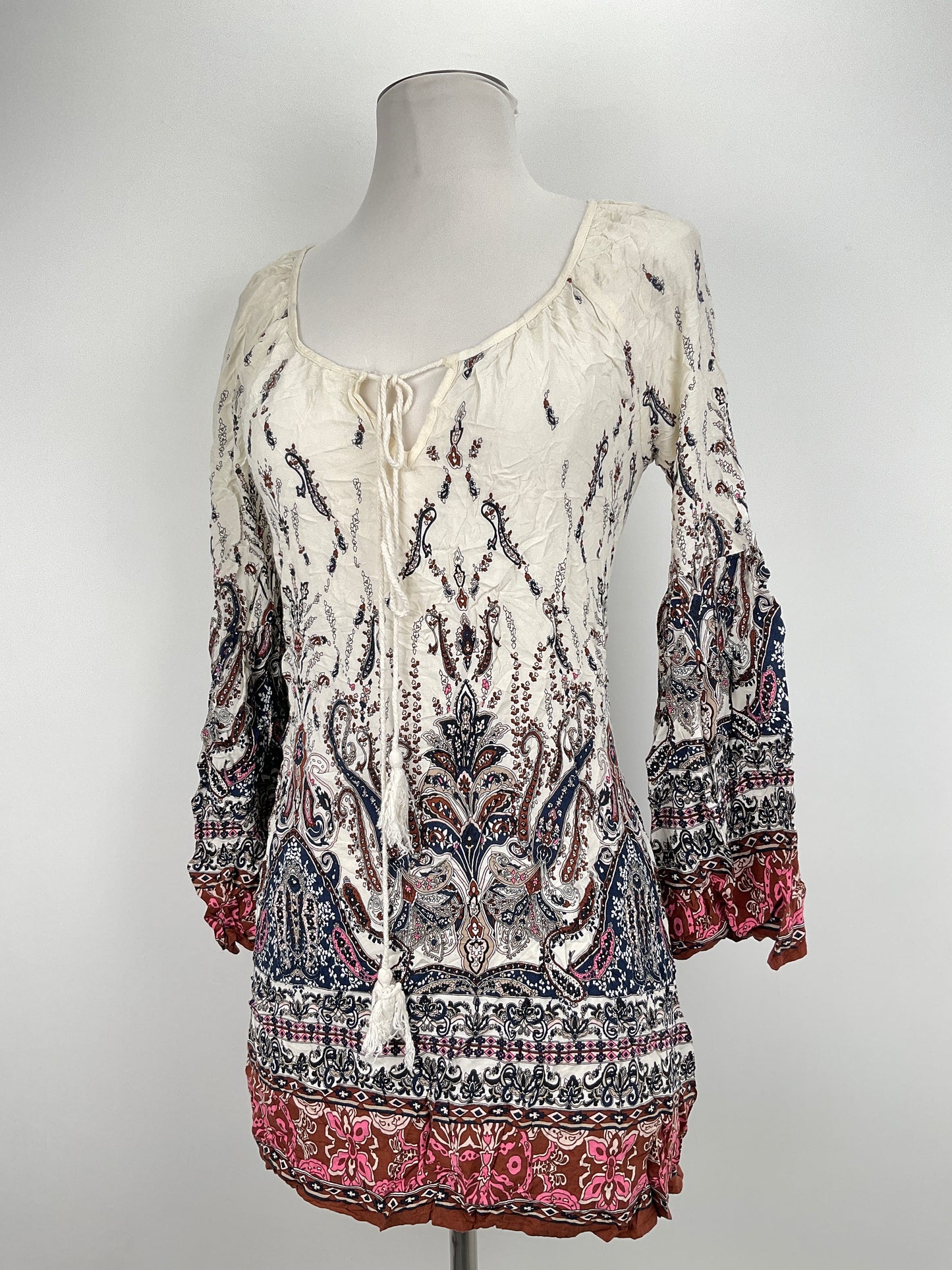 Vestido Beige Floral Attard State