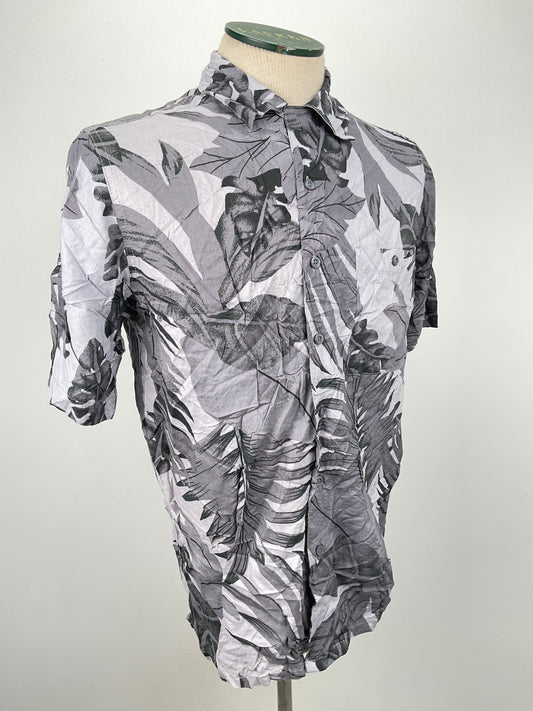 Camisa Gris Floral Cabana