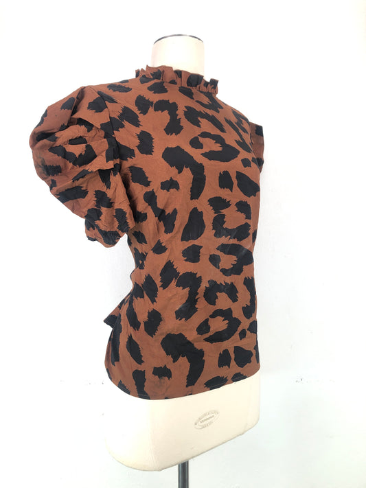 Blusa Animal Print Shein
