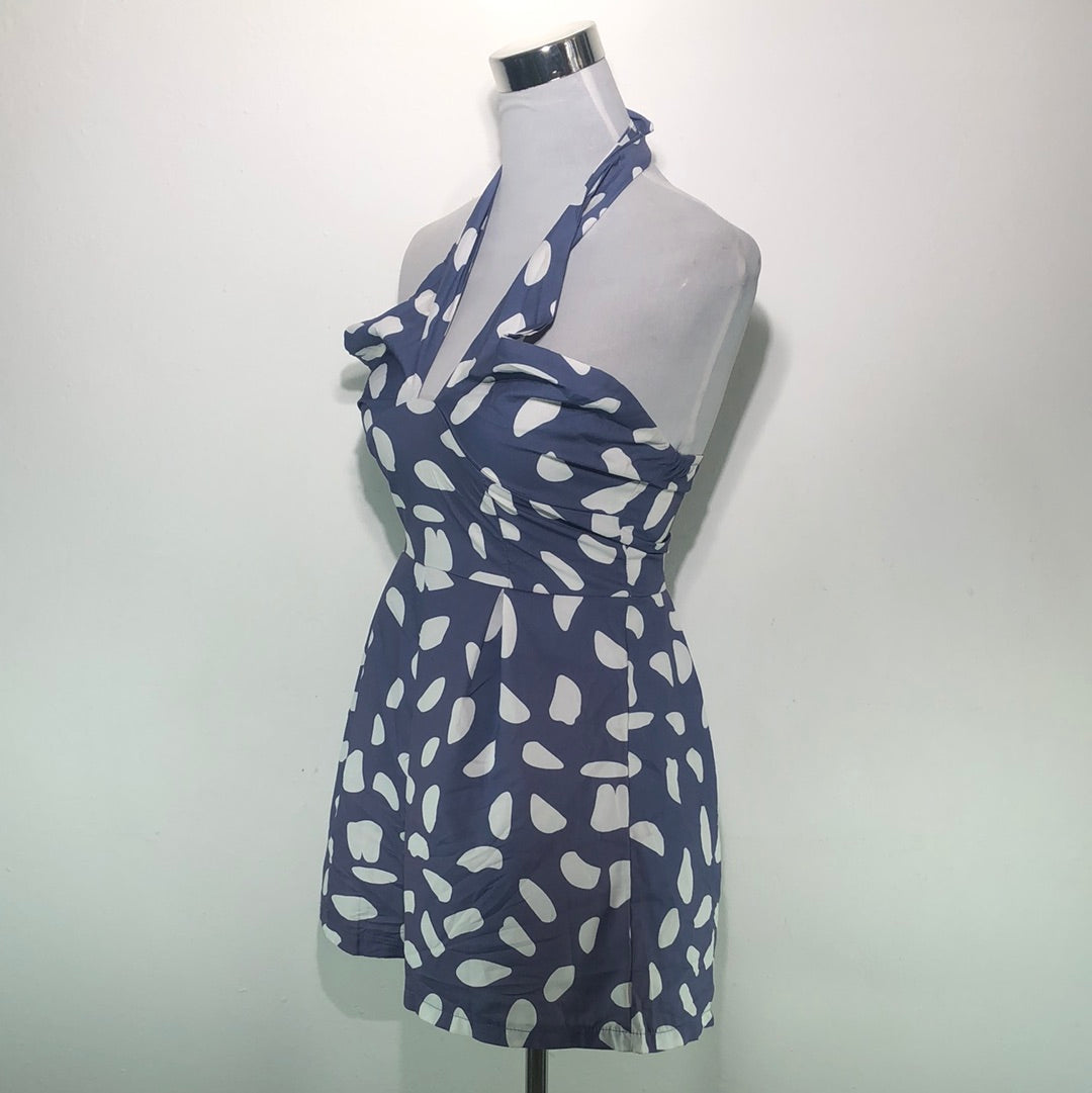 Enterizo Gris de Lunares Shein