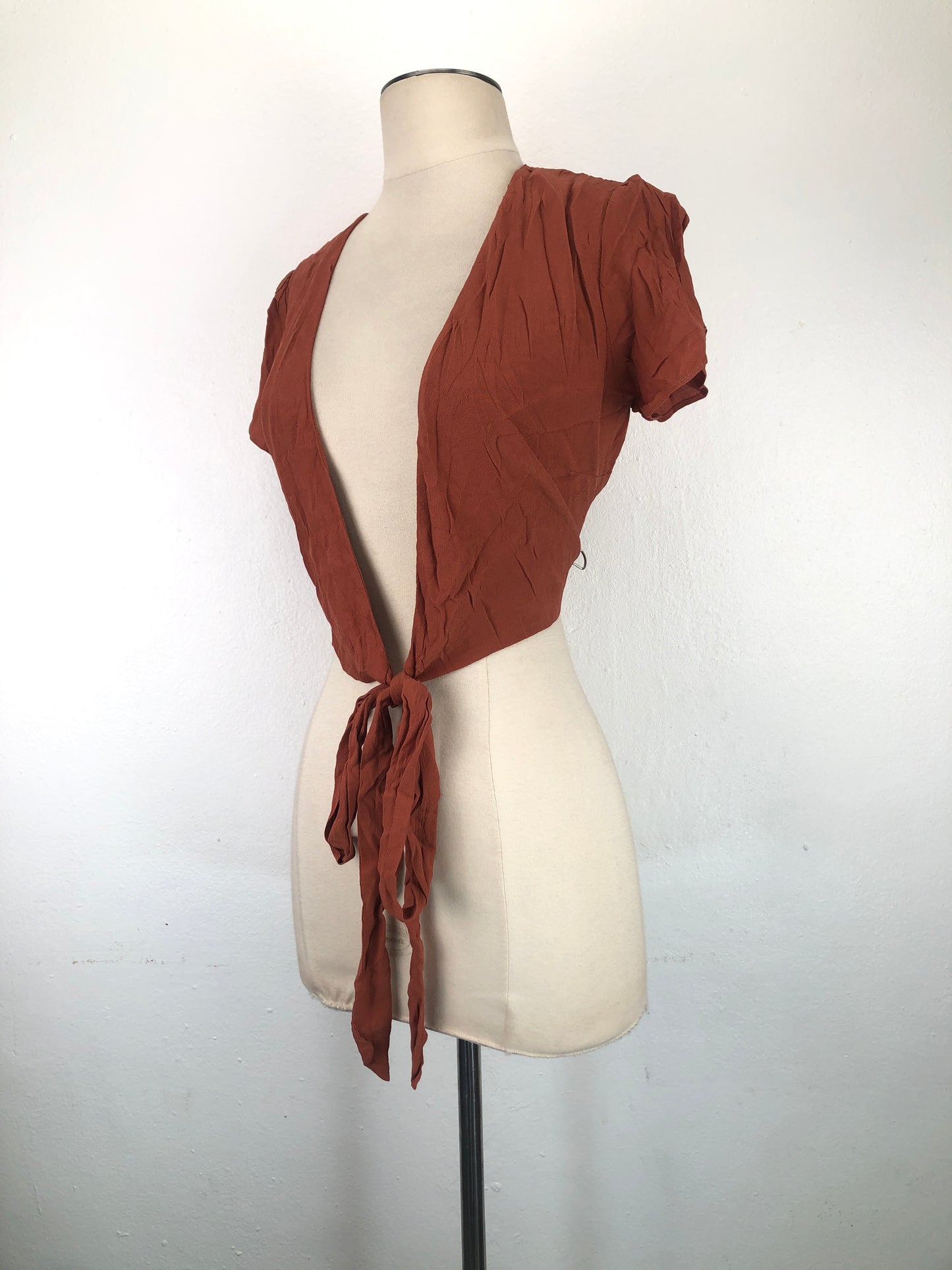 Blusa Marron Forever 21