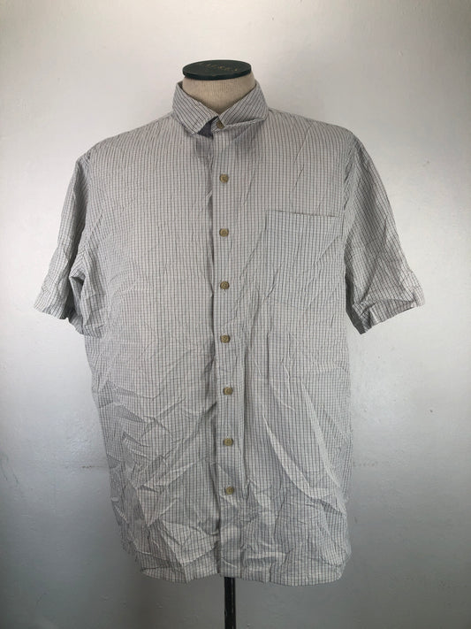 Camisa Gris De Rayas Croft Barrow