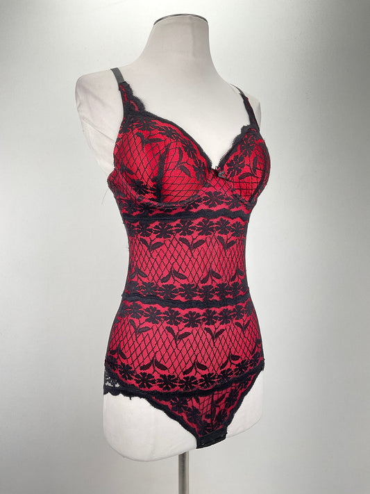 Baby Doll Rojo Floral Skinnygirl