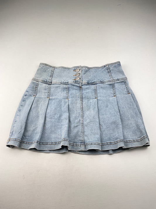 Falda Jeans Azul claro Rue21