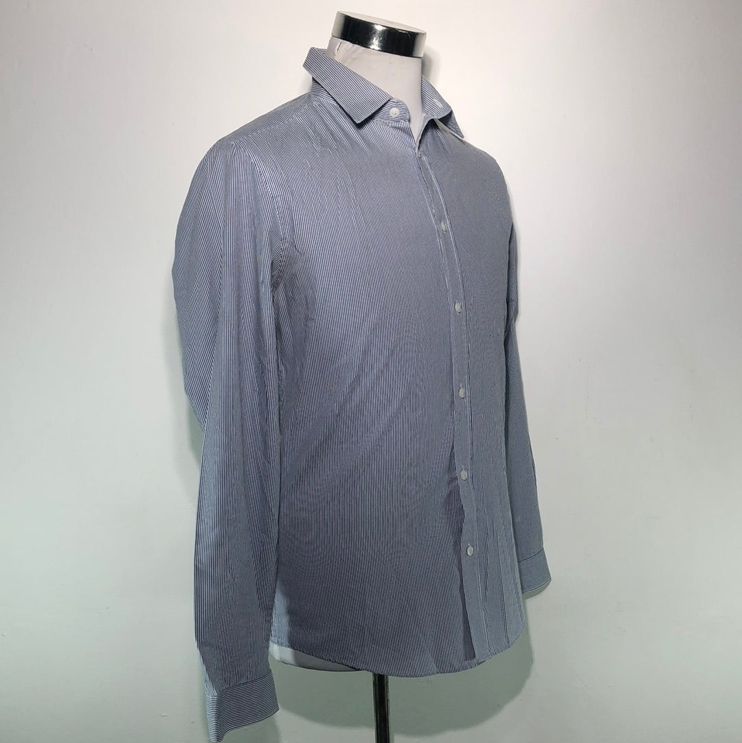 Camisa Azul de Raya HM