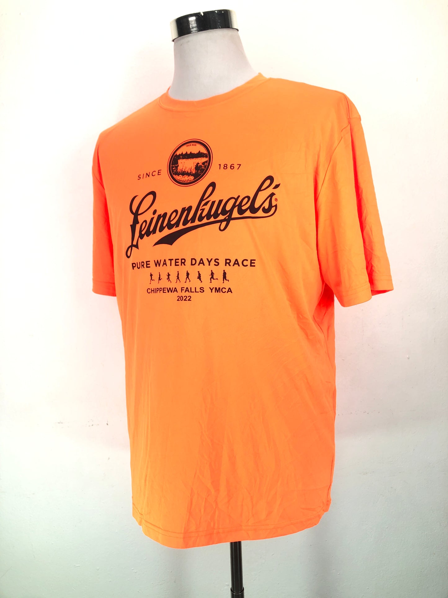 Camiseta Naranja Sport Tek