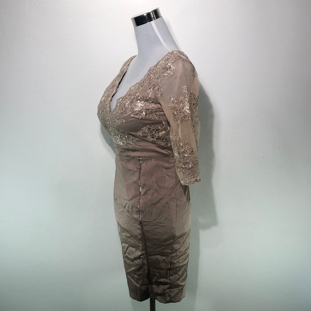 Vestido Nude Jewels