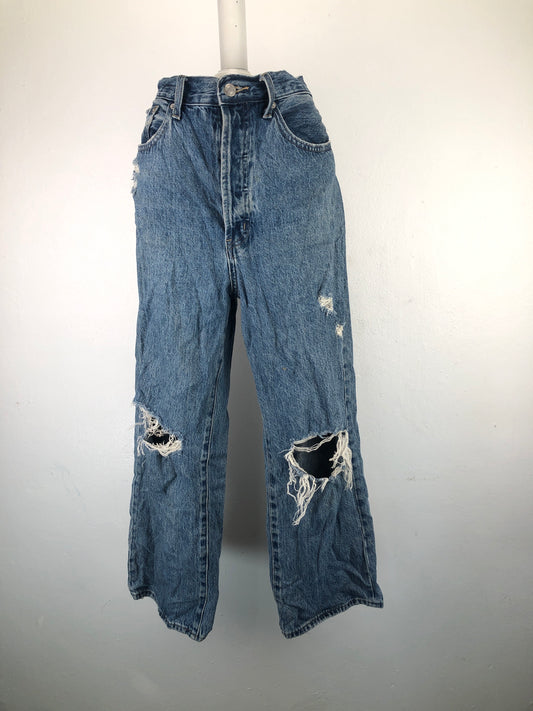Pantalon Azul Mom Jeans Pistola