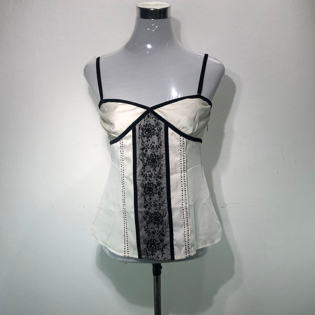 Blusa Blanco Ann Taylor Loft