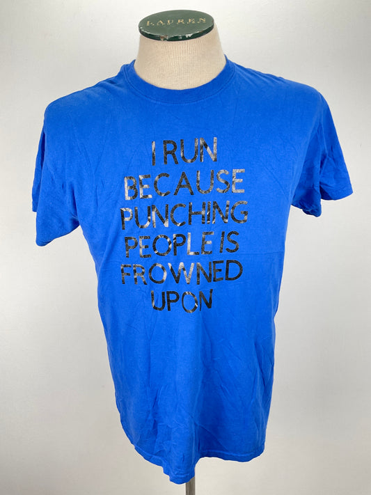 Camiseta Azul Gildan