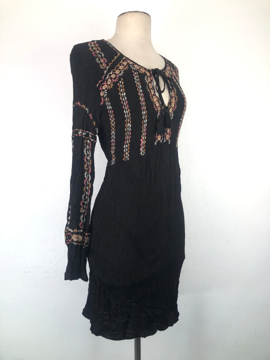 Vestido Negro knox rose