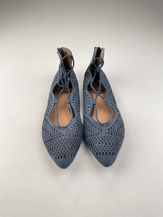 Zapatos Gris Azulado Report