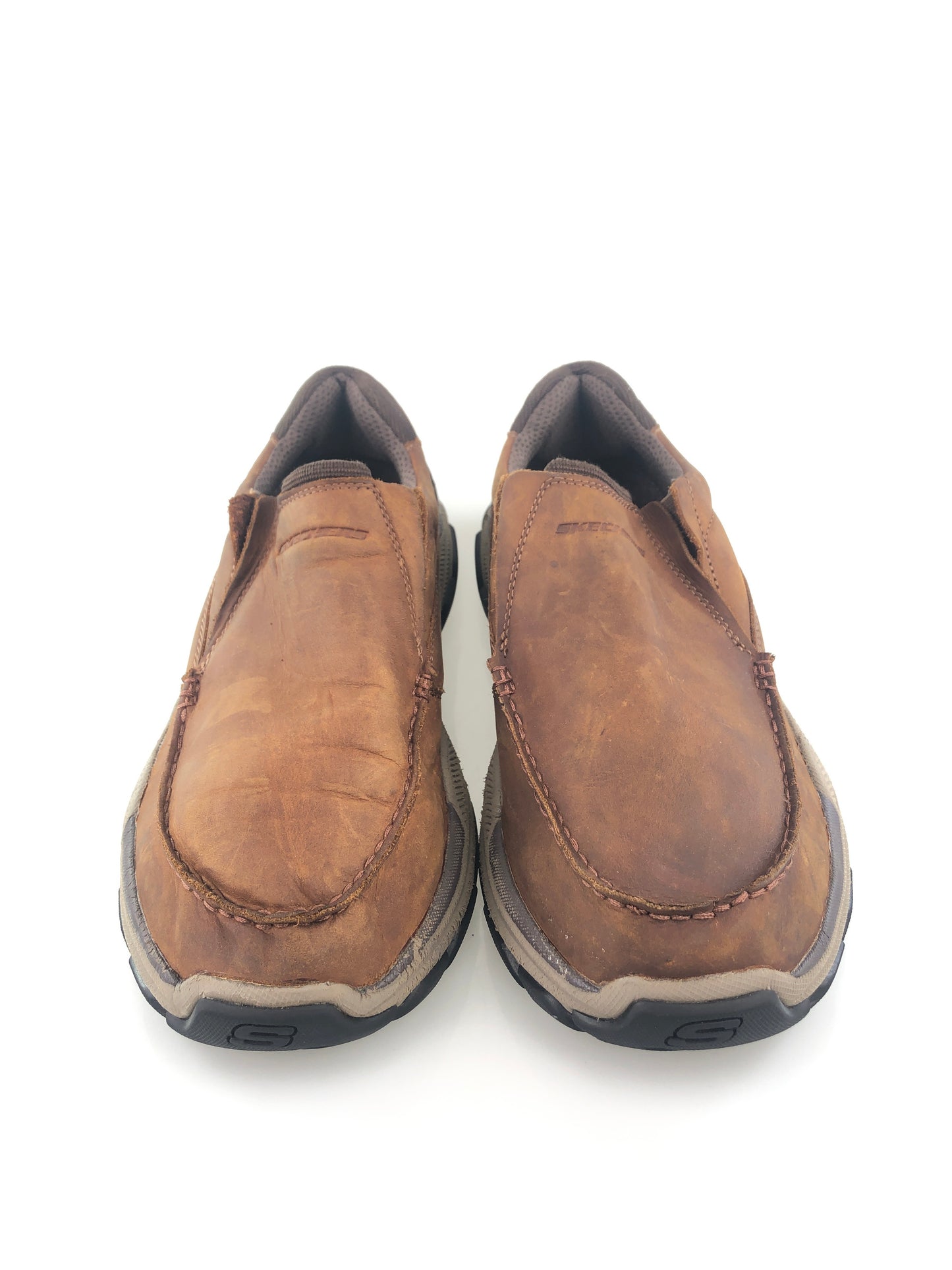 Apagarta Marron Skechers Extra Wide Fit