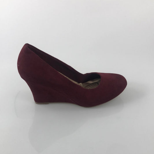 Zapatos Rojo Vino Dexflex Comfort