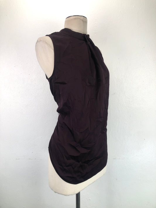 Blusa Rojo vino Ann Taylor