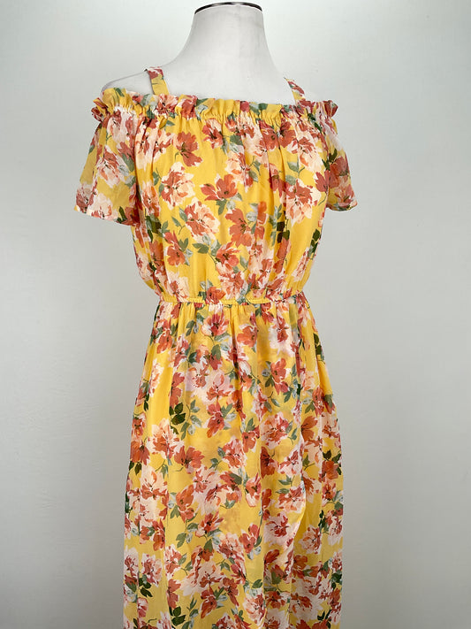 Vestido Amarillo Floral Asu Wish