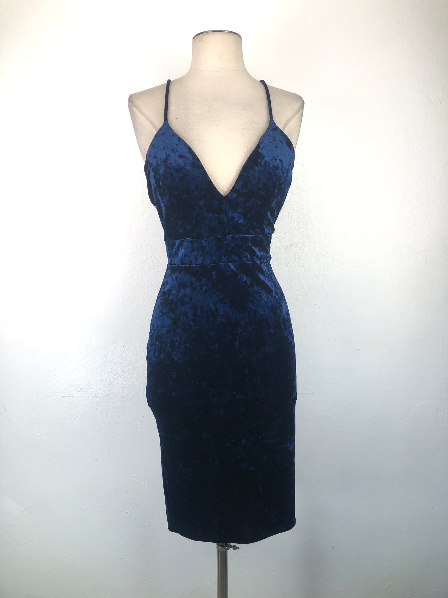 Vestido Azul marino A,Gaci