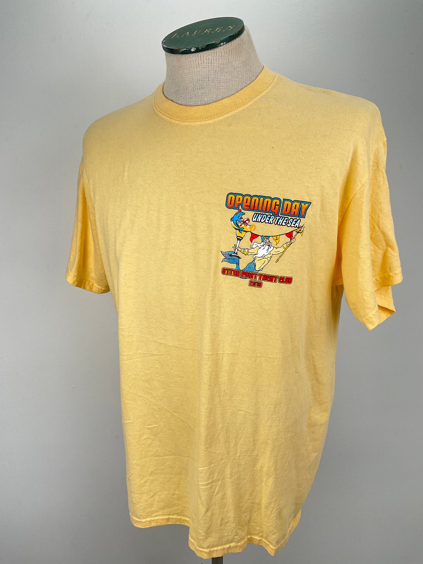 Camiseta Amarillo Gildan