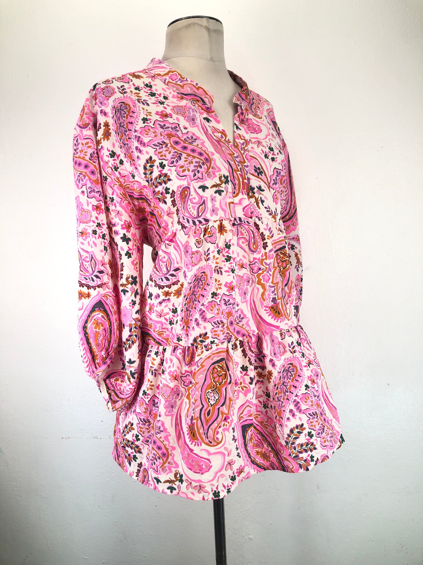 Vestido Rosado Floral Umgee
