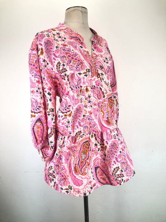 Vestido Rosado Floral Umgee