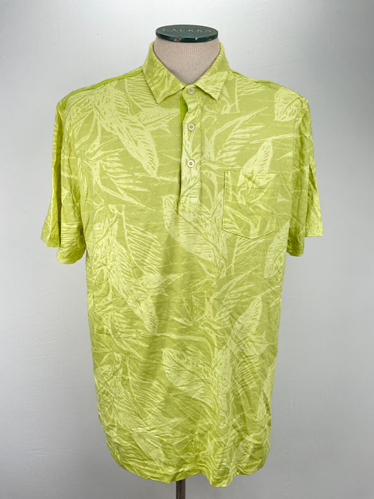Camiseta Verde limón Floral Caribbean Joe