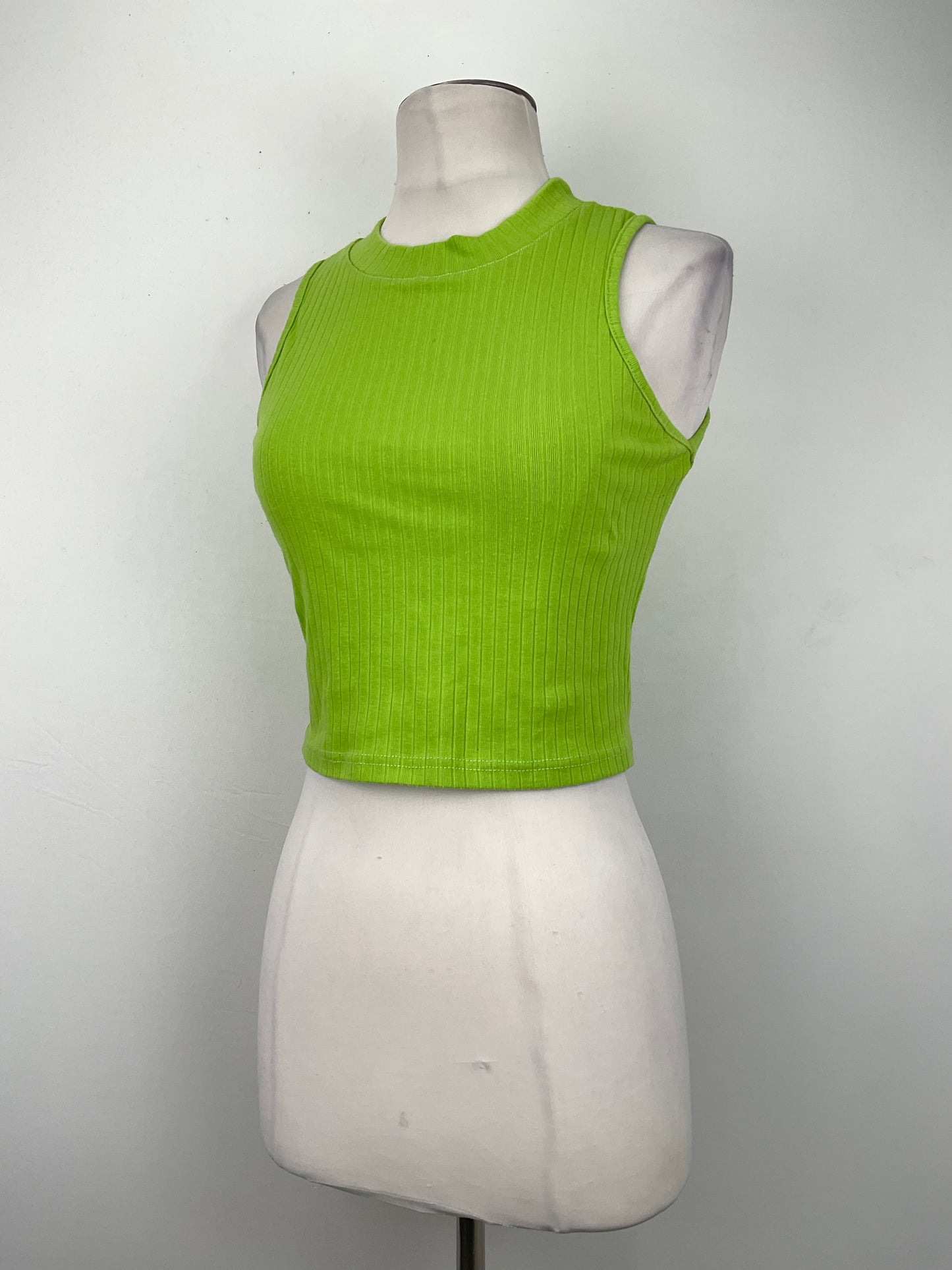 Blusa Verde Limon de Rayas Shun bo