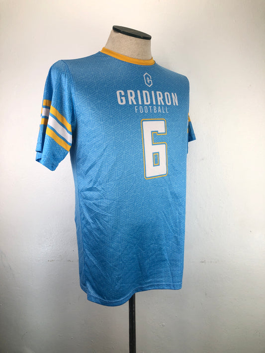 Camiseta Azul Claro Deportivo Shruum