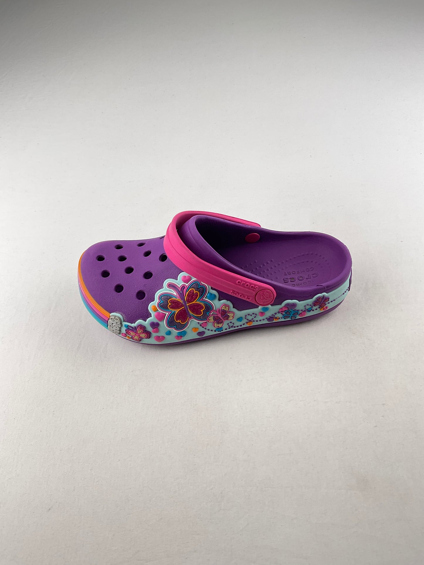 Sandalia Morado Crocs