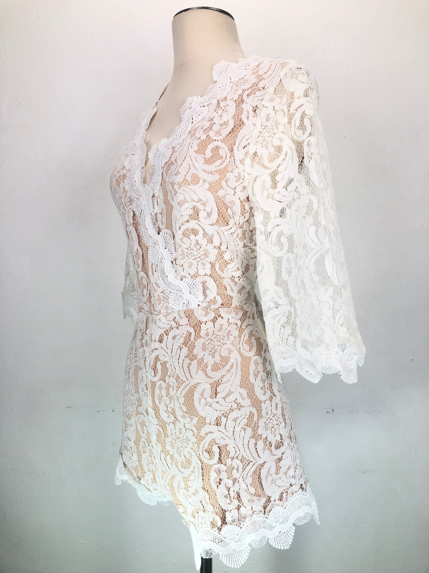 Enterizo Blanco Fashion Nova