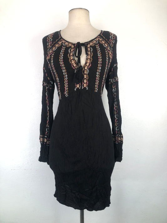 Vestido Negro knox rose