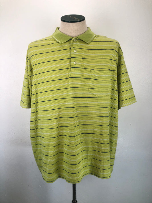 Camiseta Verde Limon Rayas Saddlebred