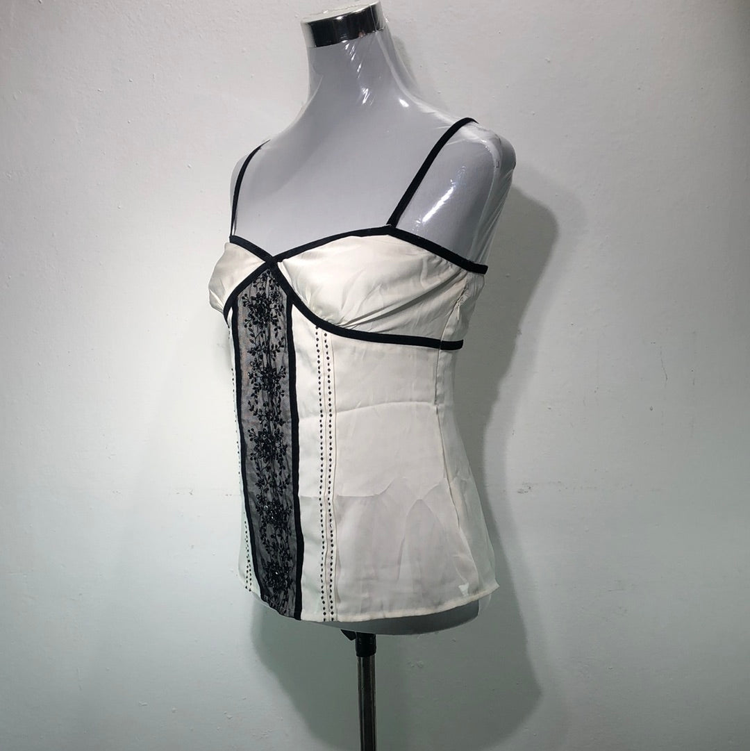 Blusa Blanco Ann Taylor Loft