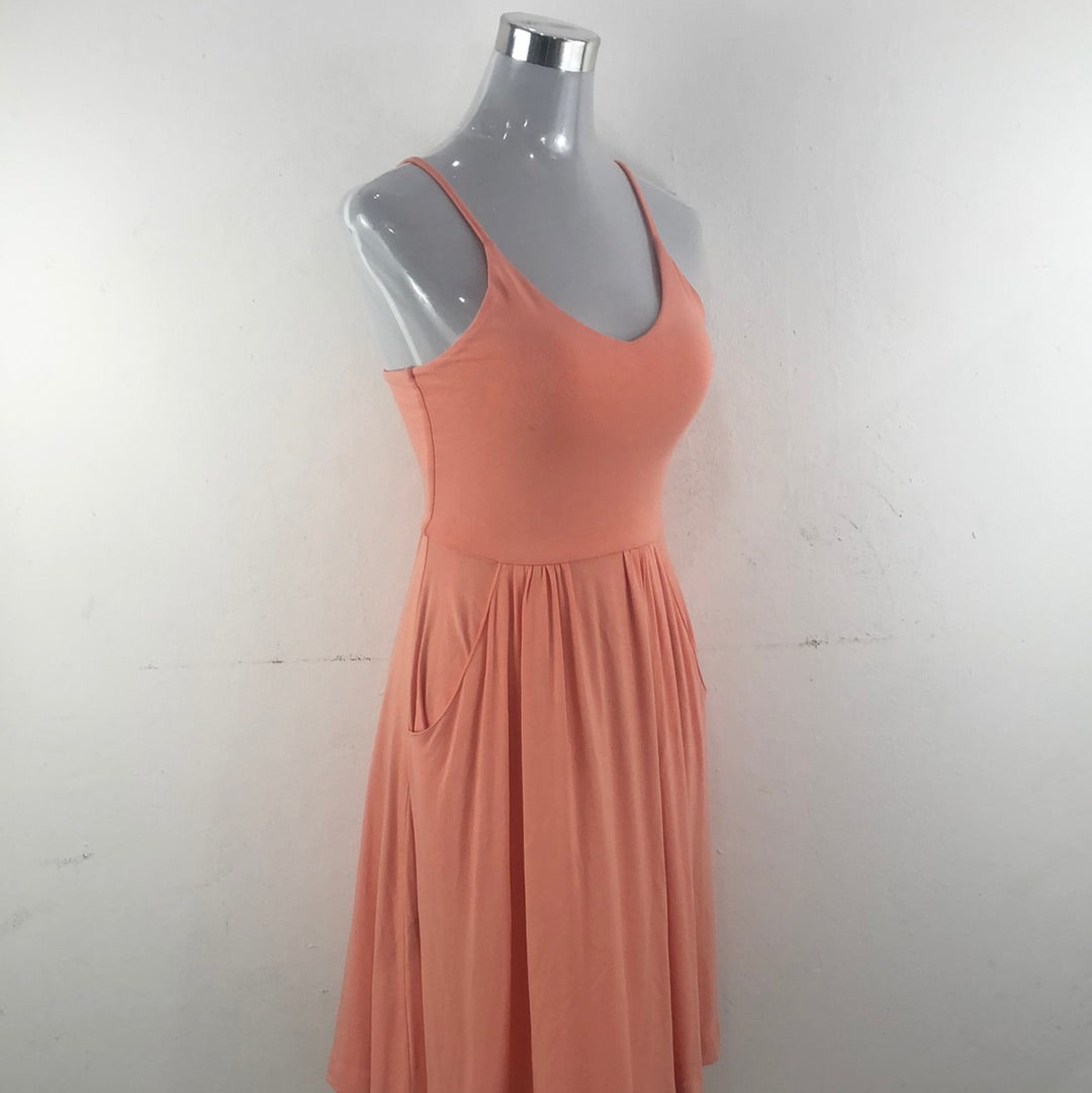 Vestido Naranja Cynthia Rowley