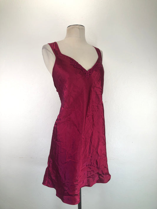 Bata de Dormi Rojo vino Adonna