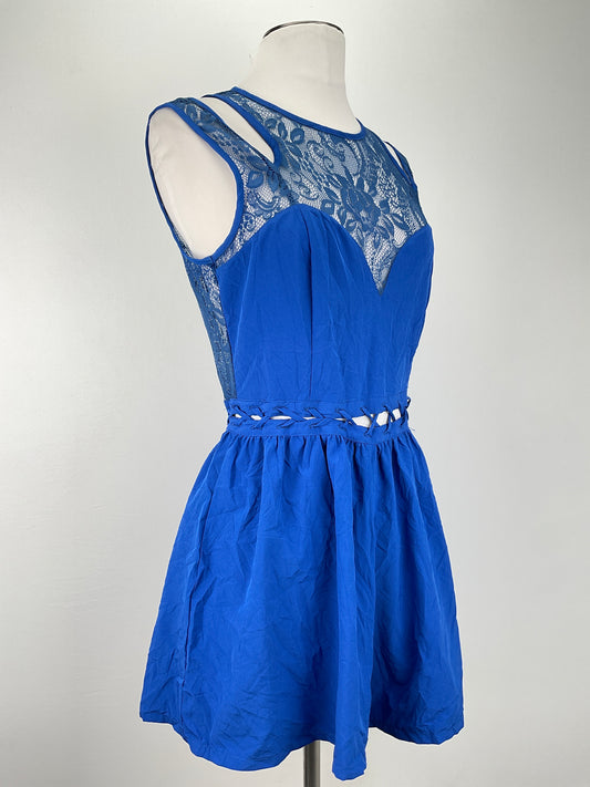 Enterizo Azul Floral Mustard seed