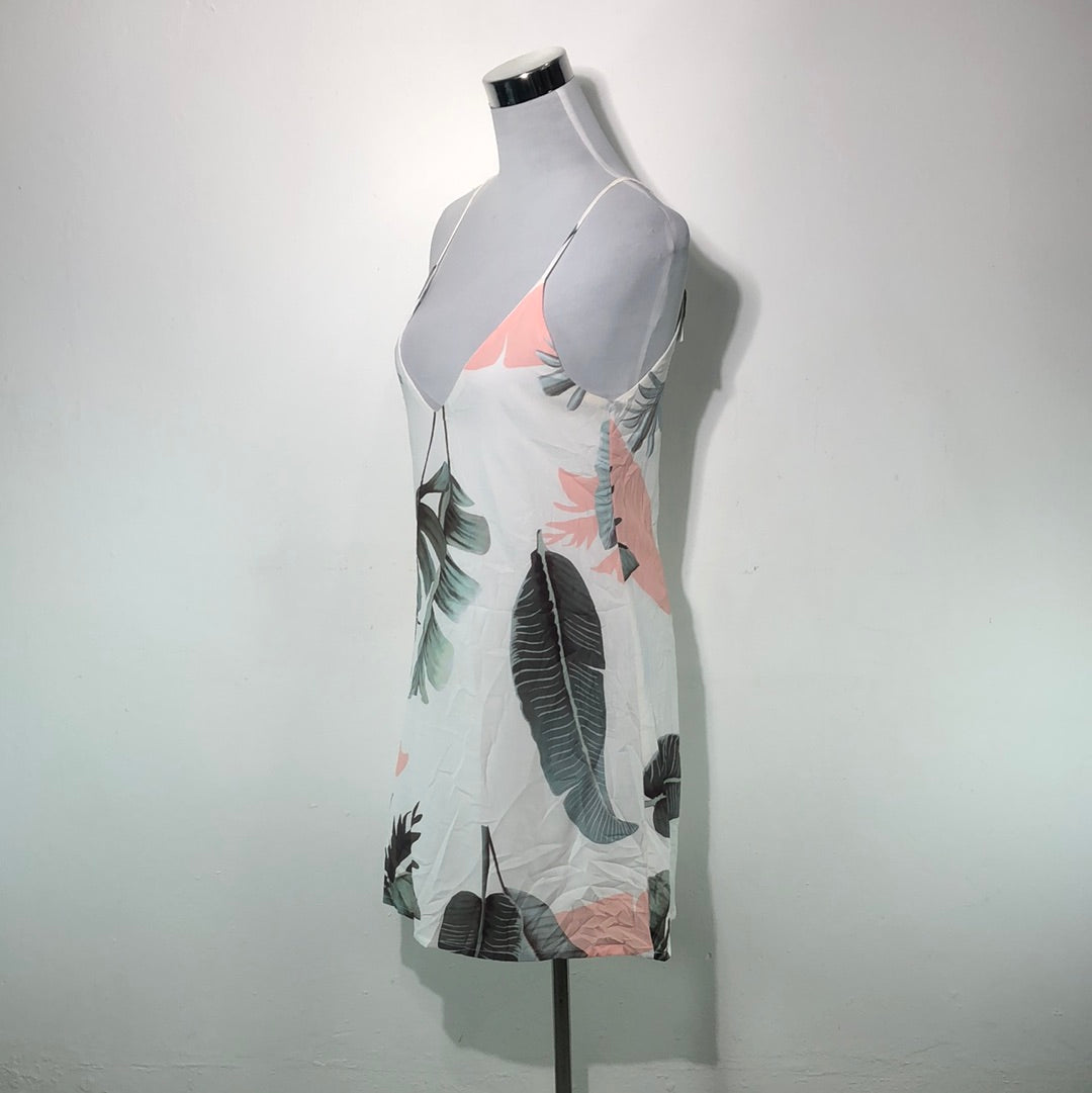 Vestido Blanco de Flores Shein