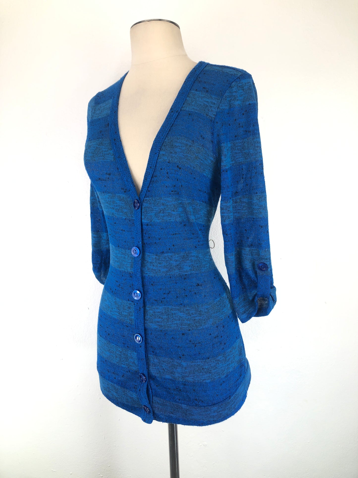Blusa Azul de Rayas Derek Heart