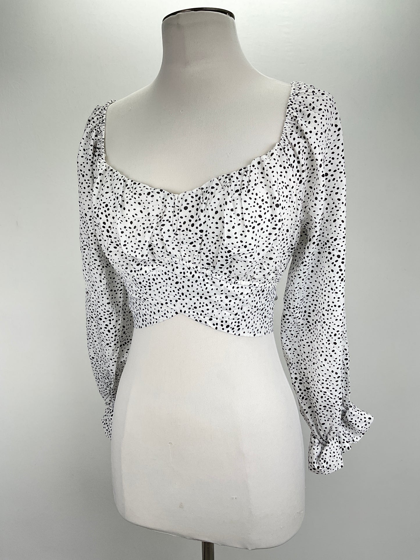Blusa Blanco de Lunares Attar’d State