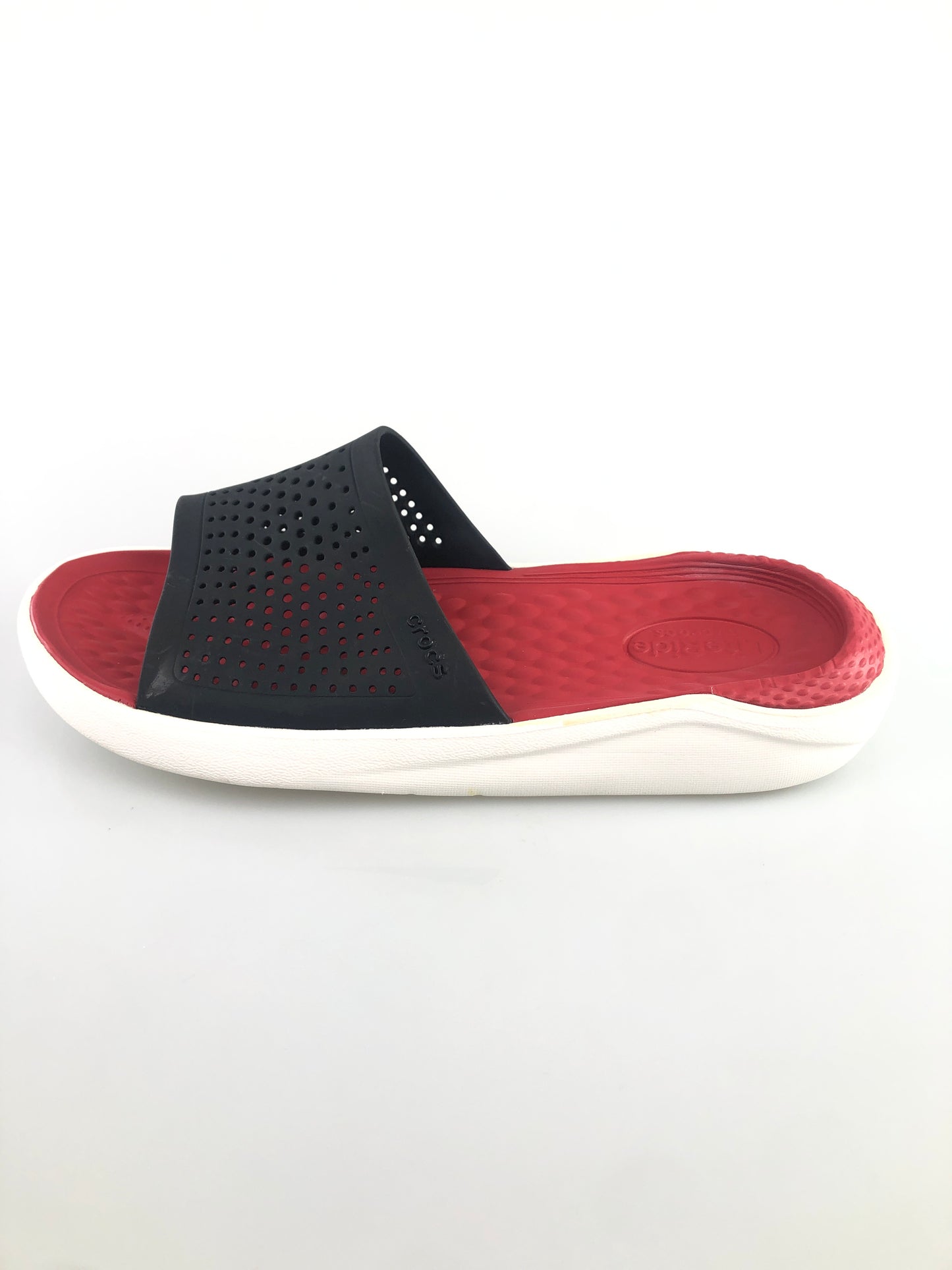 Sandalia Rojo Habierta Crocs