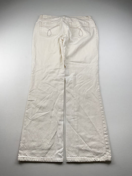 Pantalón Jeans Blanco Calvin Klein Jeans