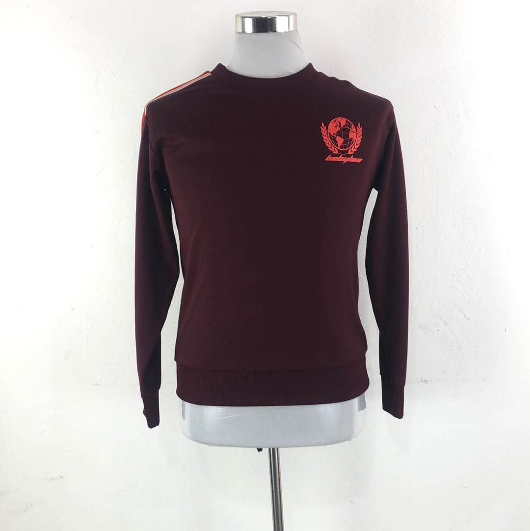 Camiseta Rojo Vino Mangas Largas Tna