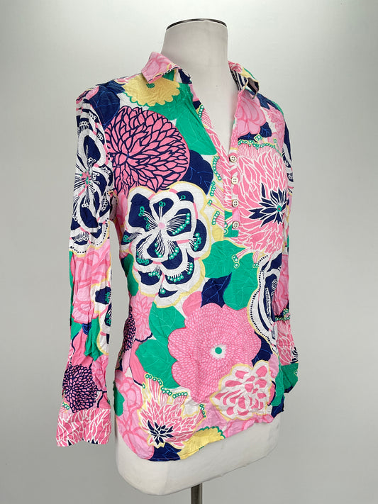 Camisa Rosado Floral Talbots