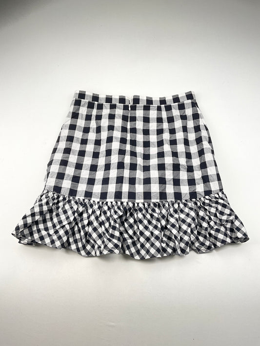 Falda Multicolor de Cuadro J.crew