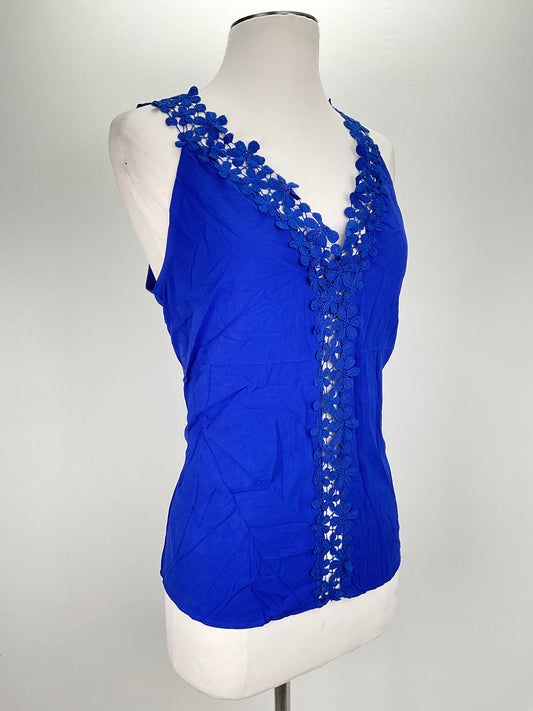 Blusa Azul Floral Variangis