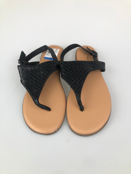 Sandalia Negro Time and Tru