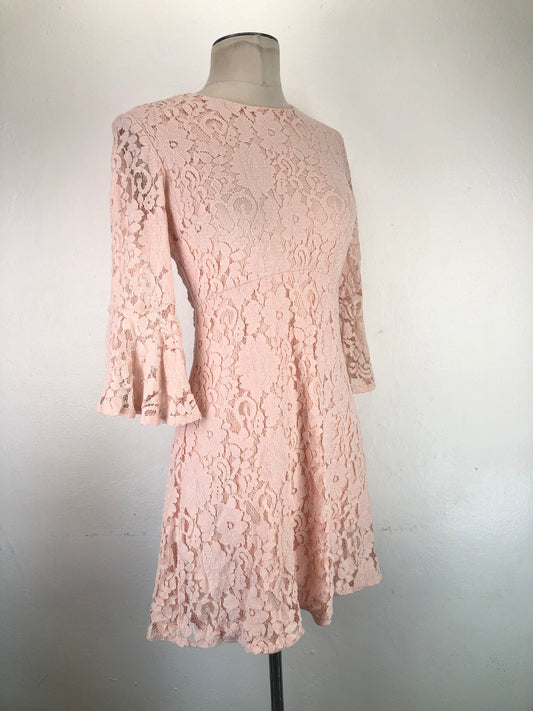 Vestido Rosado Floral Lulus