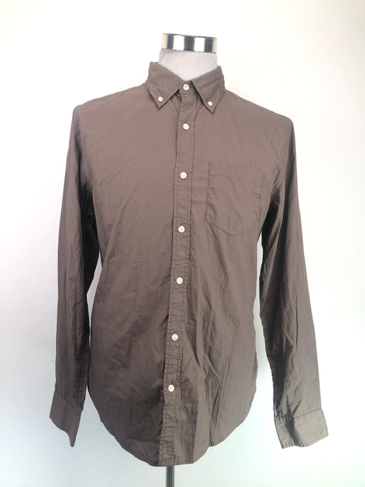 Camisa Marron Slim fit