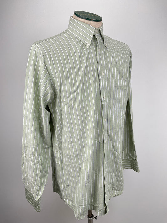 Camisa Verde de Rayas Stafford