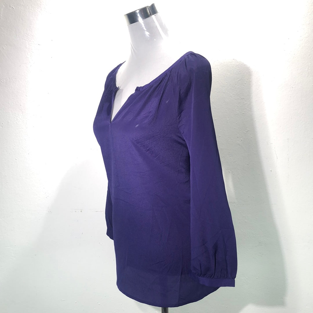 Blusa Morado Ann Taylor Loft