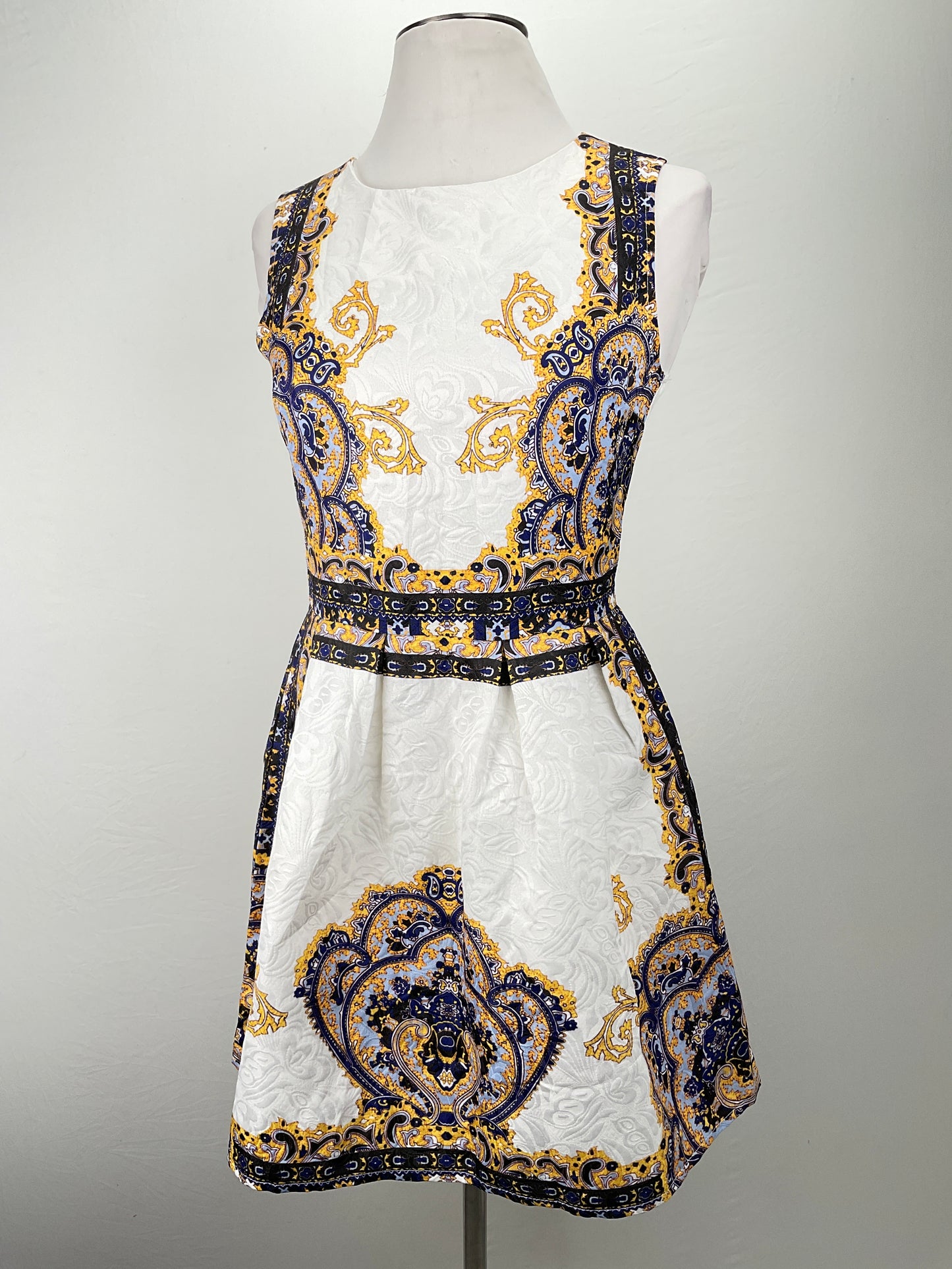 Vestido Blanco Floral Variangis